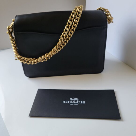 Coach Bag - Dreamer Crossbody with Leather Strap & Chain - Picture 5 of 7